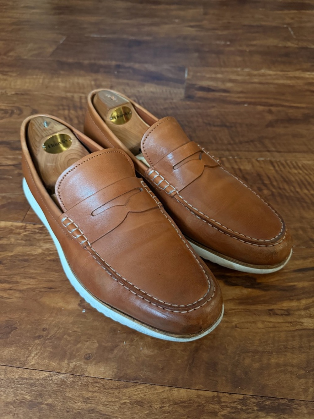 Cole Haan Men's Zerogrand Penny Loafer Size 11M British Tan C33012